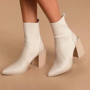Steve Madden Sock Ankle Booties - Size 6